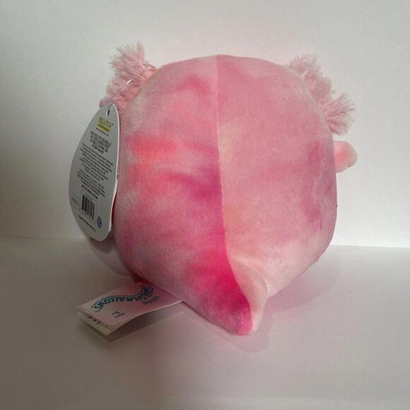 Kellytoy Squishmallows Official Plush Toy 5 inch Aleka Axolotl NWT Valentine - Picture 2 of 3